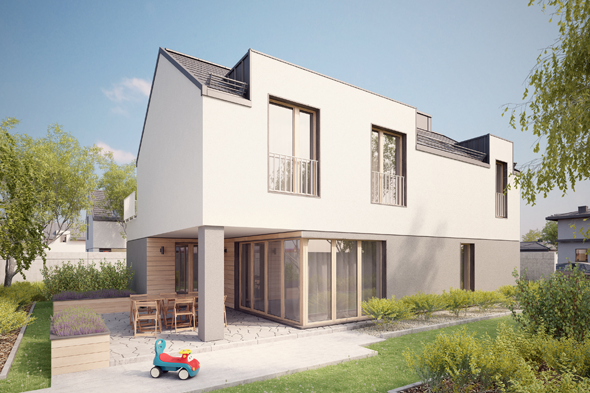 Projekt Dom Cytrynowy - Render 2